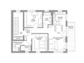 Fertighaus Mehrfamilienhaus MAGOS 3.279 von KAMPA - Mehrfamilienhäuser Schlüsselfertig ab 1384455€, Grundriss 2