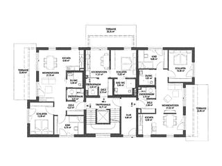 Fertighaus Mehrfamilienhaus SETROS 6.393_a Grundriss 1