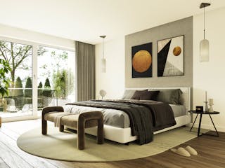 Fertighaus Concept 7 von KAMPA Schlüsselfertig ab 707900€, Cubushaus Innenansicht 1