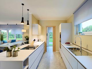 Fertighaus LANOS 5.1790 von KAMPA Schlüsselfertig ab 842311€, Satteldach-Klassiker Innenansicht 4