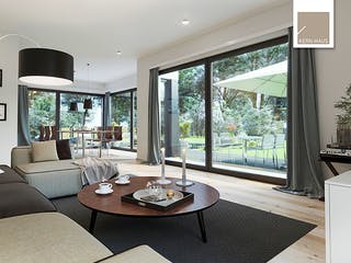 Massivhaus Familienhaus Allea von Kern-Haus Schlüsselfertig ab 412900€, Satteldach-Klassiker Innenansicht 1