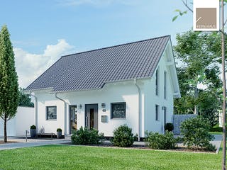 Massivhaus Familienhaus Esprit von Kern-Haus Schlüsselfertig ab 362900€, Satteldach-Klassiker Außenansicht 2