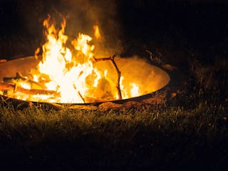 Lagerfeuer im Garten Feuer im Garten
