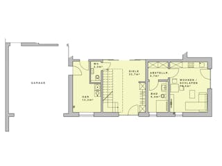 Massivhaus Bauhaus 245 von Lechner Massivhaus, Cubushaus Grundriss 3