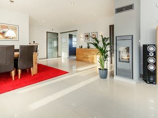 Fertighaus Bungalow Walmdach 130 von LUXHAUS, Bungalow Innenansicht 2