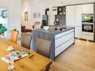 Fertighaus Bungalow Pultdach 145 von LUXHAUS, Bungalow Innenansicht 2