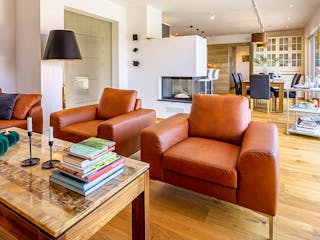 Fertighaus Flachdach 335 von LUXHAUS, Cubushaus Innenansicht 1