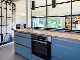 Fertighaus Pultdach Klassik 139 von LUXHAUS, Pultdachhaus Innenansicht 2