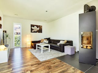 Fertighaus Satteldach Landhaus 143 von LUXHAUS, Satteldach-Klassiker Innenansicht 1