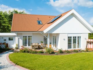 Fertighaus Mandö von Danhaus Deutschland, Bungalow Außenansicht 3