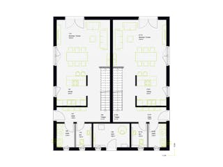 Fertighaus FamilyStyle 26.03 S von massa haus Ausbauhaus ab 213999€, Satteldach-Klassiker Grundriss 1