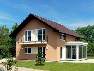 Fertighaus MH Erfurt - MEDLEY 3.0 von FingerHaus Schlüsselfertig ab 422899€, Satteldach-Klassiker Außenansicht 1