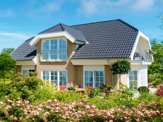 Fertighaus Meierwik von Danhaus Deutschland Schlüsselfertig ab 412305€, Satteldach-Klassiker Außenansicht 3