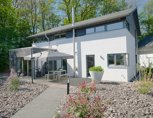 Musterhaus Bad Vilbel Kubus - Edition Holz von Meisterstück Haus