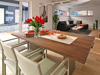 Fertighaus MH EMOTION von Fertighaus WEISS Schlüsselfertig ab 531905€, Pultdachhaus Innenansicht 2