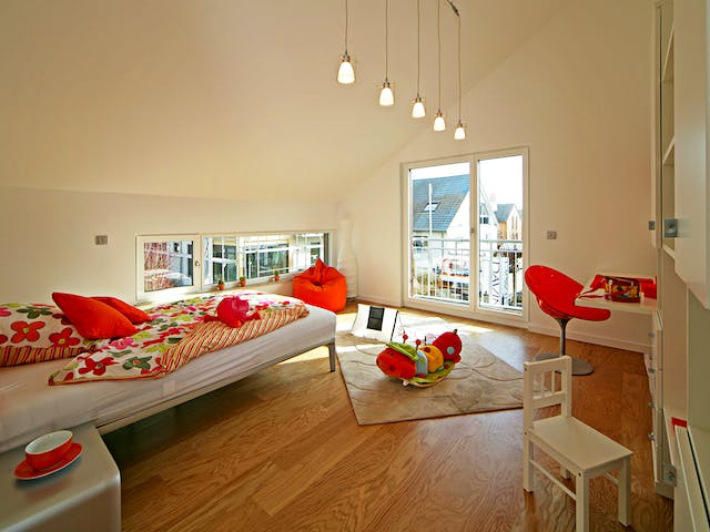Fertighaus MH EMOTION von Fertighaus WEISS Schlüsselfertig ab 500438€, Pultdachhaus Innenansicht 5
