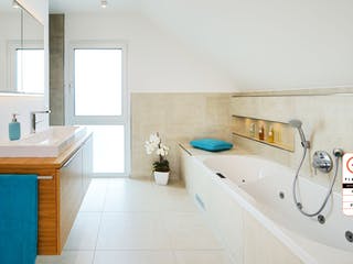 Fertighaus MH LIFE von Fertighaus WEISS Schlüsselfertig ab 428058€, Satteldach-Klassiker Innenansicht 15