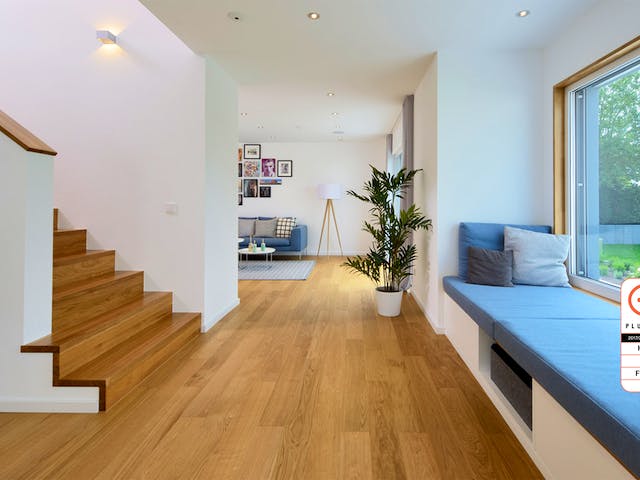 Fertighaus MH LIFE von WEISS Holzhaus Schlüsselfertig ab 418844€, Satteldach-Klassiker Innenansicht 2