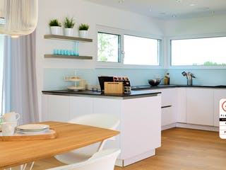 Fertighaus MH LIFE von Fertighaus WEISS Schlüsselfertig ab 428058€, Satteldach-Klassiker Innenansicht 4