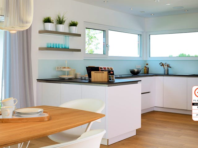 Fertighaus MH LIFE von WEISS Holzhaus Schlüsselfertig ab 418844€, Satteldach-Klassiker Innenansicht 4