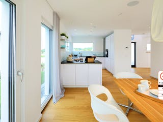 Fertighaus MH LIFE von Fertighaus WEISS Schlüsselfertig ab 428058€, Satteldach-Klassiker Innenansicht 5
