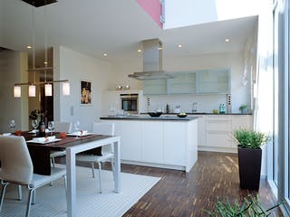 Fertighaus MH Mannheim von LUXHAUS, Pultdachhaus Innenansicht 2