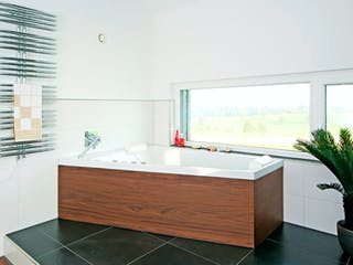 Fertighaus MH STYLE von Fertighaus WEISS Schlüsselfertig ab 609419€, Pultdachhaus Innenansicht 10