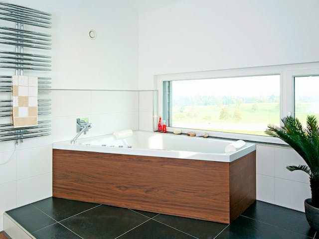 Fertighaus MH STYLE von WEISS Holzhaus Schlüsselfertig ab 609419€, Pultdachhaus Innenansicht 10