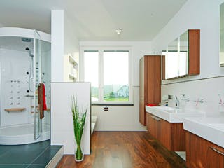 Fertighaus MH STYLE von Fertighaus WEISS Schlüsselfertig ab 609419€, Pultdachhaus Innenansicht 9