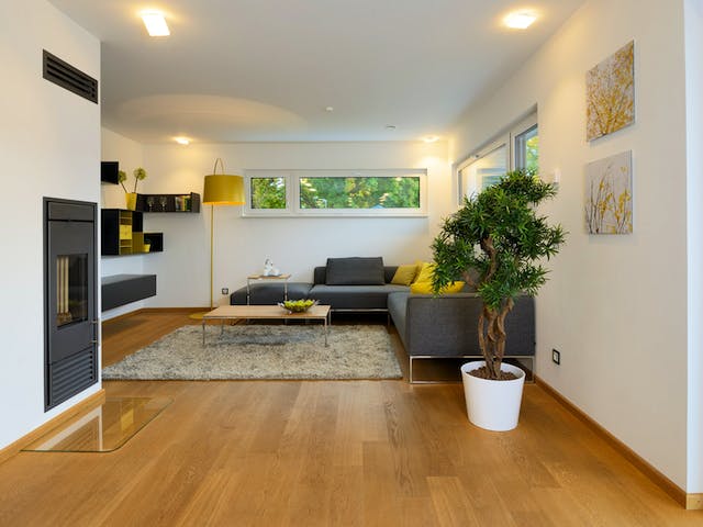 Fertighaus MH Ulm von WEISS Holzhaus Schlüsselfertig ab 520403€, Satteldach-Klassiker Innenansicht 1
