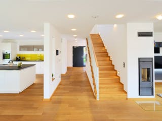 Fertighaus MH Ulm von Fertighaus WEISS Schlüsselfertig ab 531852€, Satteldach-Klassiker Innenansicht 3