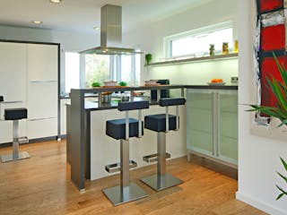 Fertighaus MH Villingen-Schwenningen von Fertighaus WEISS Schlüsselfertig ab 465990€, Pultdachhaus Innenansicht 3
