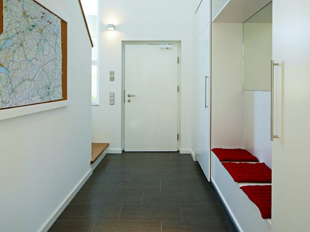 Fertighaus MH Villingen-Schwenningen von WEISS Holzhaus Schlüsselfertig ab 438422€, Pultdachhaus Innenansicht 4