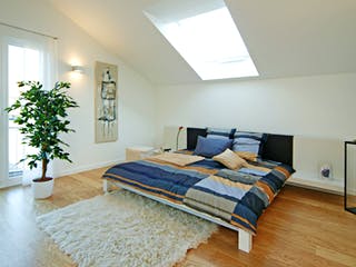 Fertighaus MH Villingen-Schwenningen von WEISS Holzhaus Schlüsselfertig ab 438422€, Pultdachhaus Innenansicht 6