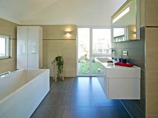 Fertighaus MH Villingen-Schwenningen von Fertighaus WEISS Schlüsselfertig ab 465990€, Pultdachhaus Innenansicht 7