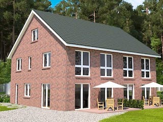 Massivhaus 2NICE von Kagebau, Außenansicht 1