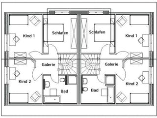 Massivhaus 4TWO von Kagebau,  Grundriss 1