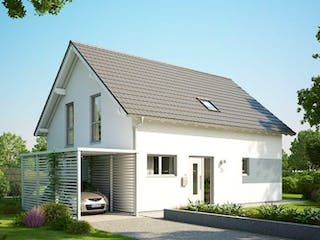 Massivhaus ARCHITEKTENHAUS SIGNUM PLUS von Kern-Haus Chemnitz Schlüsselfertig ab 404900€,  Außenansicht 2