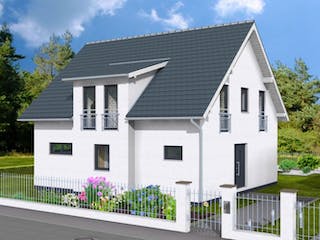 Massivhaus Bingen 151 von PRO-IM Neo,  Außenansicht 2