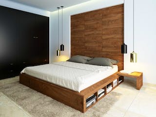 Massivhaus Bungalow BL 115 Variante M von Baudirekt,  Innenansicht 2