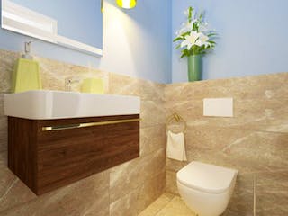 Massivhaus Bungalow BL 115 Variante T von Baudirekt,  Innenansicht 1