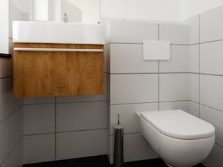 Massivhaus Bungalow BL 80 Variante M von Baudirekt, Bungalow Innenansicht 1