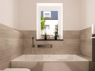 Massivhaus Bungalow BL 95 Variante K von Baudirekt, Bungalow Innenansicht 10