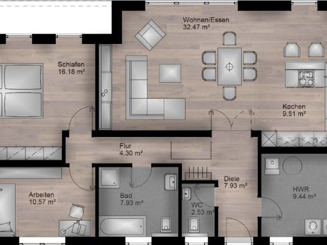 Massivhaus Bungalow Weißenthurm 20-033 von Econ Das Haus,  Grundriss 1