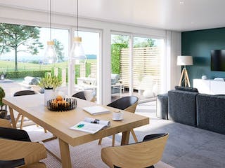 Fertighaus CELEBRATION 122 V3 XL von Bien-Zenker Schlüsselfertig ab 421754€, Satteldach-Klassiker Innenansicht 2