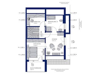 Fertighaus CELEBRATION 122 V3 XL von Bien-Zenker Schlüsselfertig ab 421754€, Satteldach-Klassiker Grundriss 3