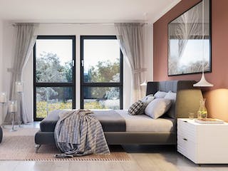 Fertighaus CELEBRATION 139 V4 L von Bien-Zenker Schlüsselfertig ab 359363€, Pultdachhaus Innenansicht 1