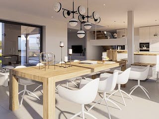 Fertighaus CONCEPT-M 168 Erlangen von Bien-Zenker Schlüsselfertig ab 666857€, Cubushaus Innenansicht 1