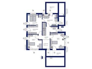 Fertighaus CONCEPT-M 168 Erlangen von Bien-Zenker Schlüsselfertig ab 666857€, Cubushaus Grundriss 2