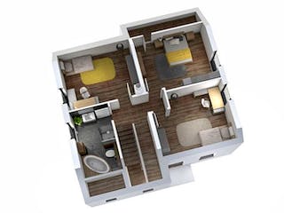 Massivhaus Einfamilienhaus EFH 142 von Ytong Bausatzhaus, Satteldach-Klassiker Grundriss 2